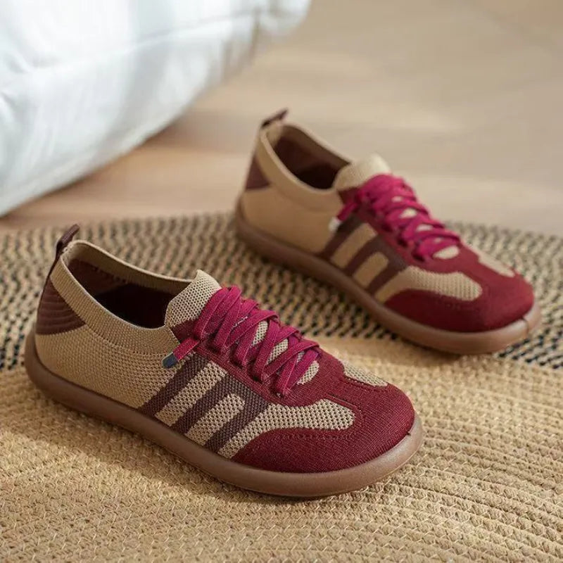 ErgoNova™ – Ortopediska dam-sneakers i andningsbart mesh