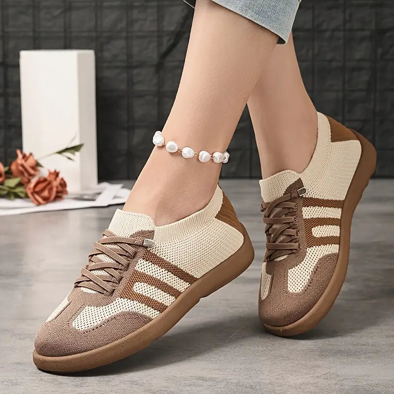 ErgoNova™ – Ortopediska dam-sneakers i andningsbart mesh