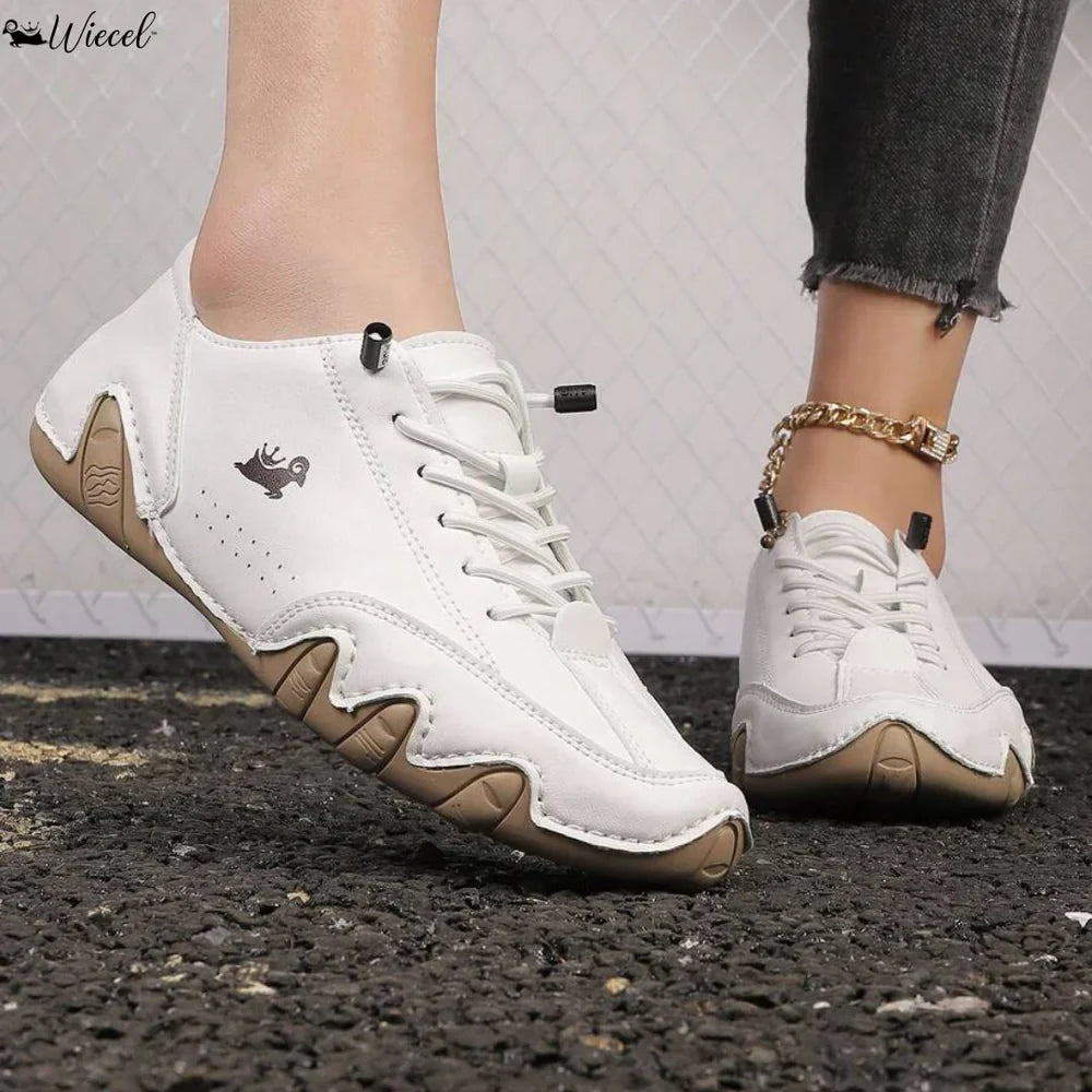 Wiecel™ • Barfota skor i läder med ultimat komfort