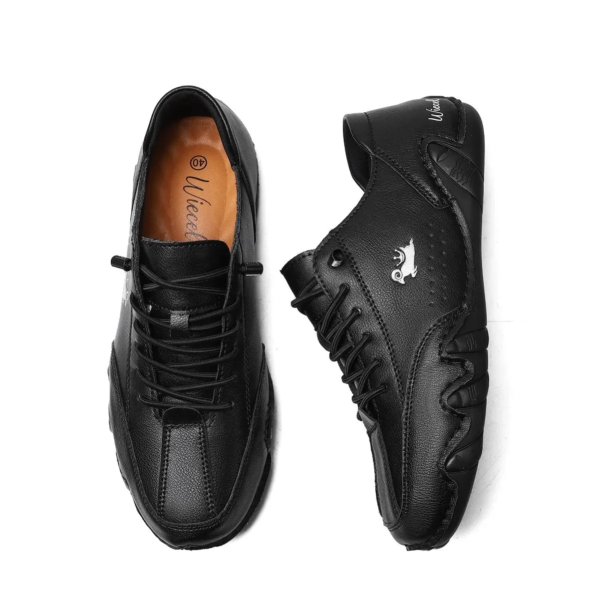 Wiecel™ • Barfota skor i läder med ultimat komfort