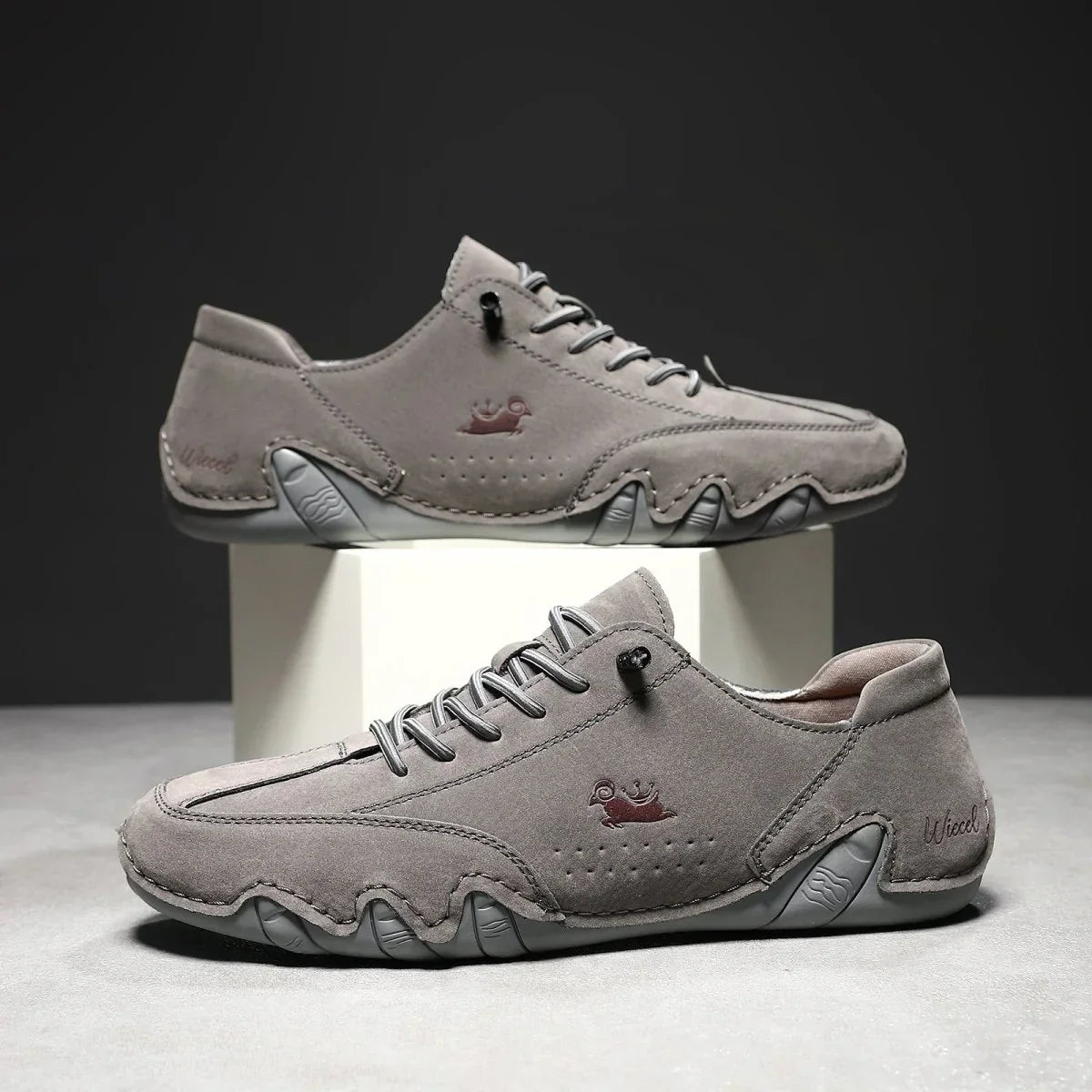 Wiecel™ • Barfota skor i läder med ultimat komfort